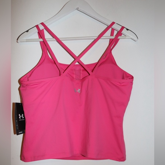 Under Armour | pink racerback tank top - Picture 3 of 9